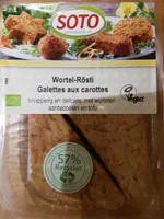 Galettes aux carottes