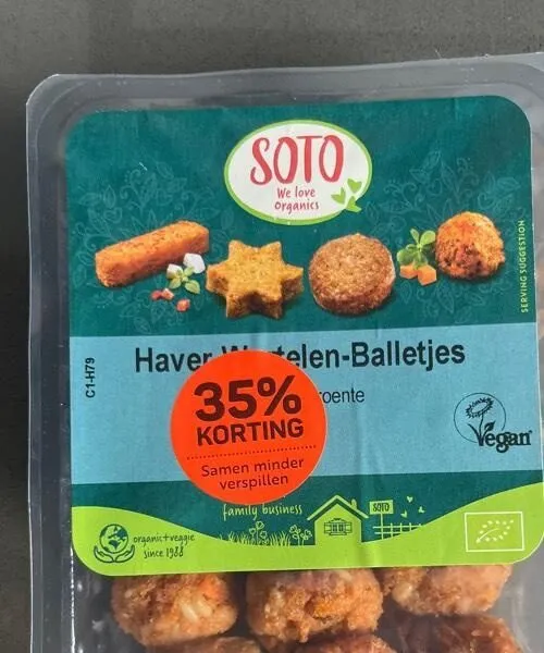 Haver wortelen balletjes