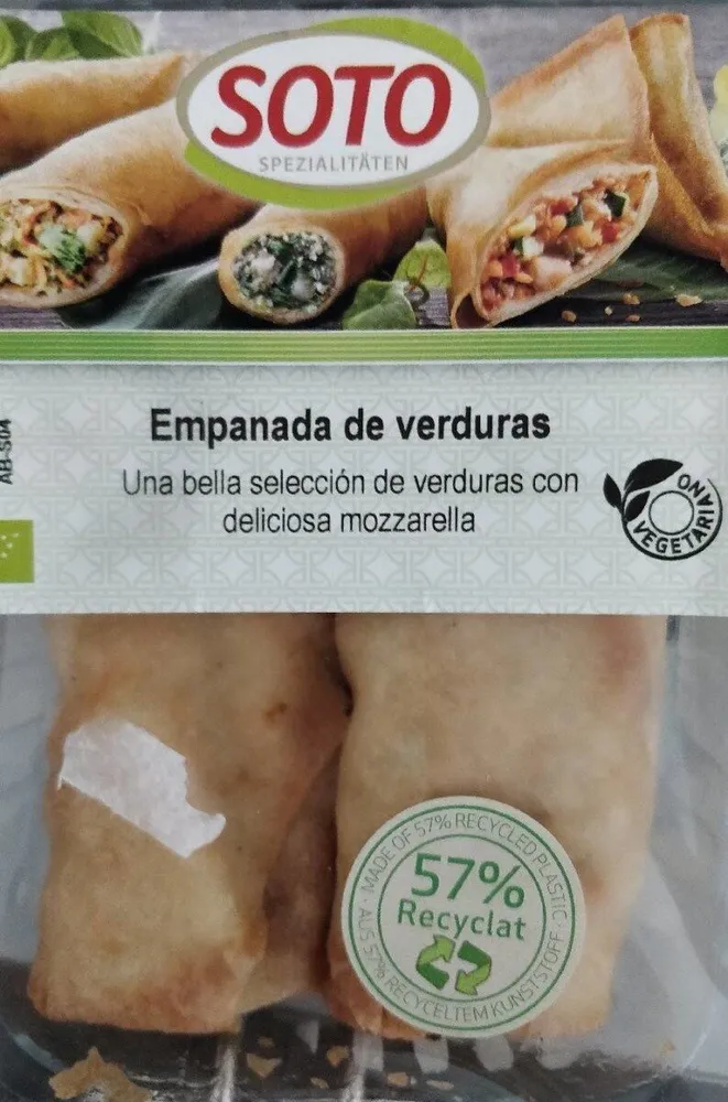 Empanada de verduras