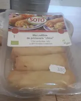 Mini rollitos de primavera china