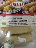 Mini rollitos de primavera agridulces