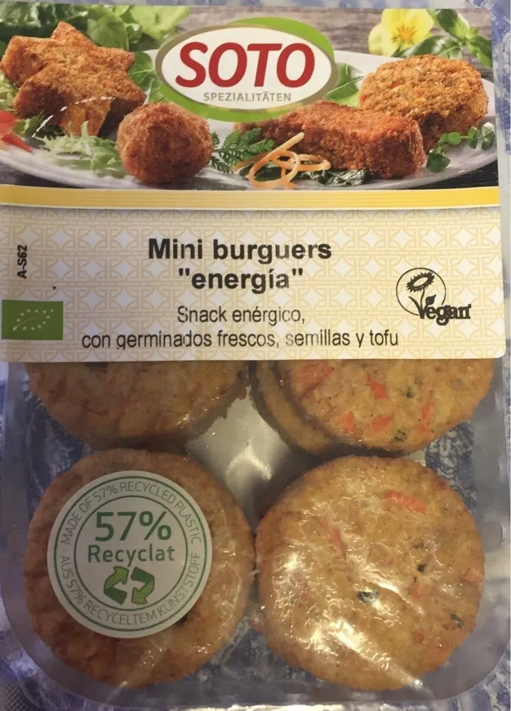 Mini burguers "energía"