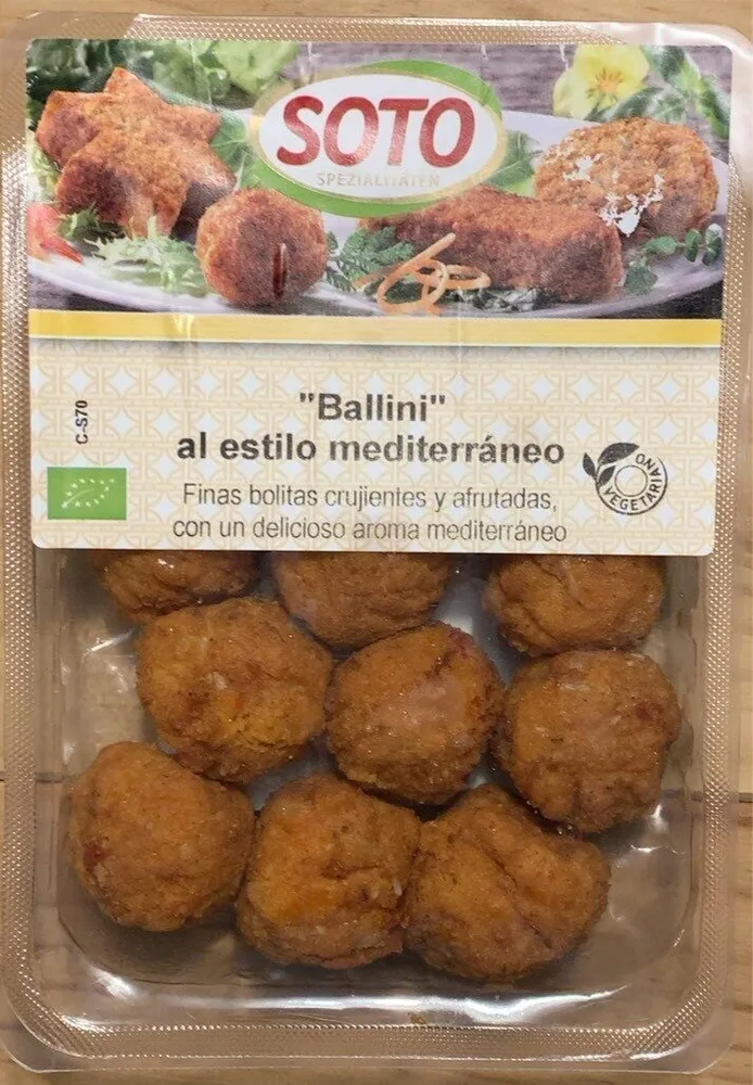 Ballini al estilo mediterráneo