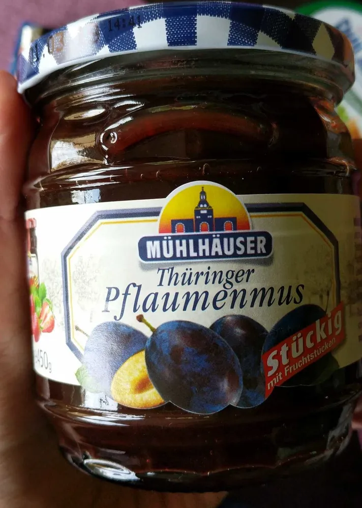 Thüringer Pflaumenmus stückig