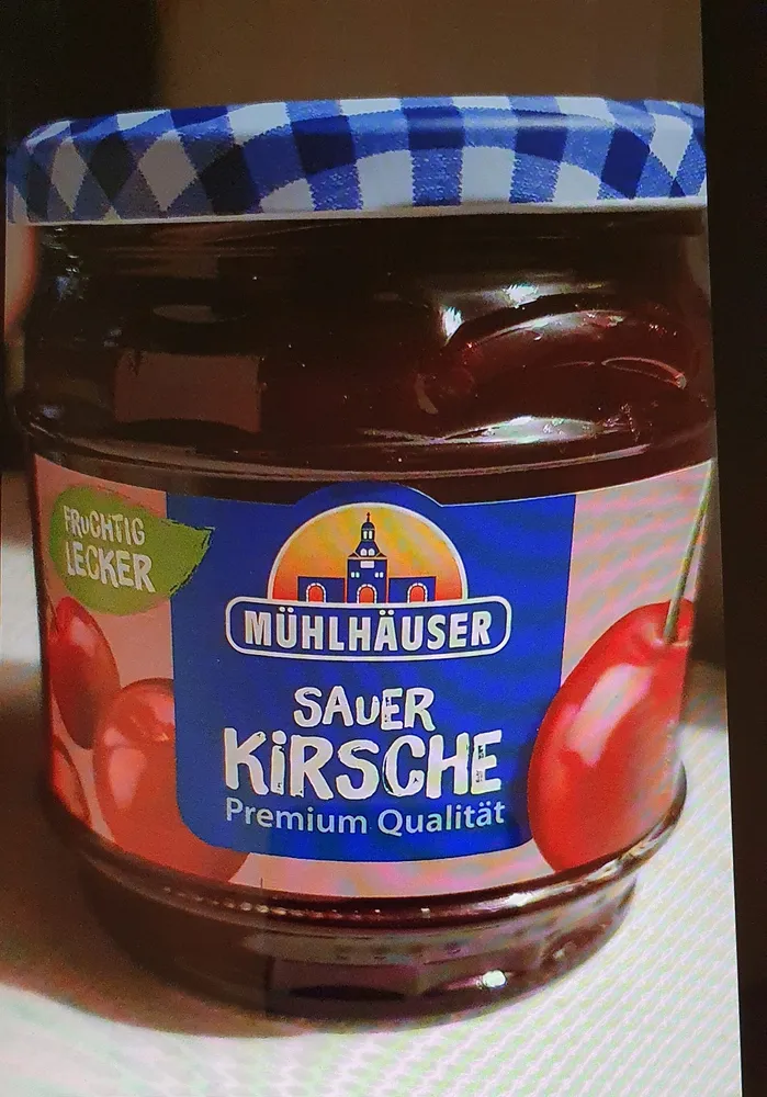 Sauerkirsche Konfitüre