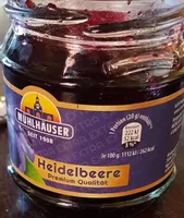 Heidelbeere Konfiture