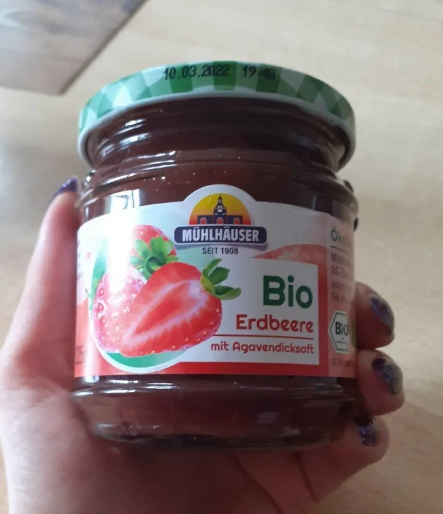 Bio-Brotaustrich Erdbeere