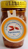 Sardellenfilets mit Peperoncino