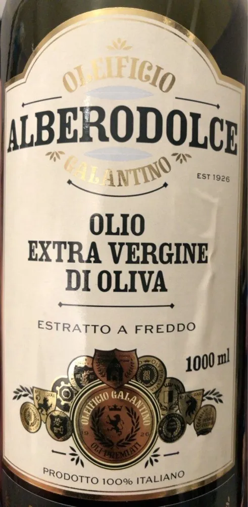 Oleificio Alberodolce Galatino Olio Extra Vergine Di Oliva