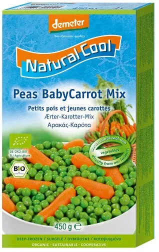 Petits pois carottes surgelés