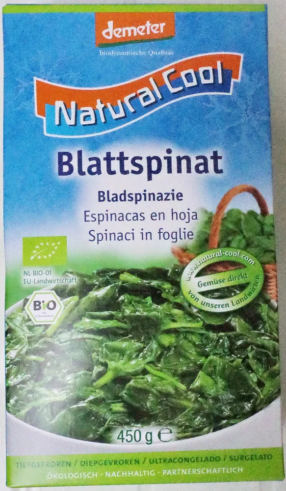 Spinat Blattspinat