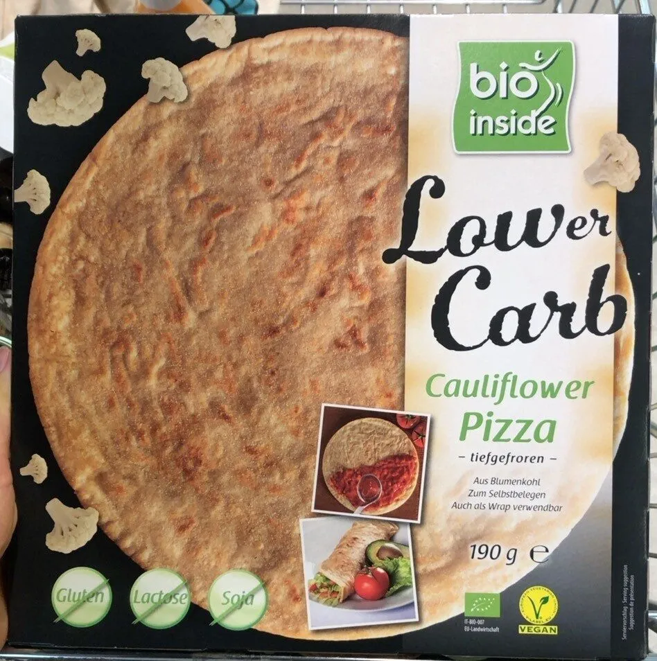 Lower Carb Cauliflower Pizza