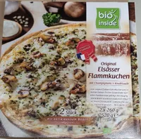 Tartes flambées champignons