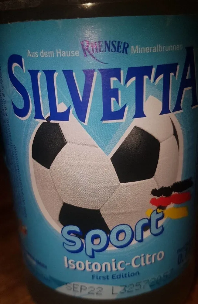 Silvetta Sport isotonic-citro
