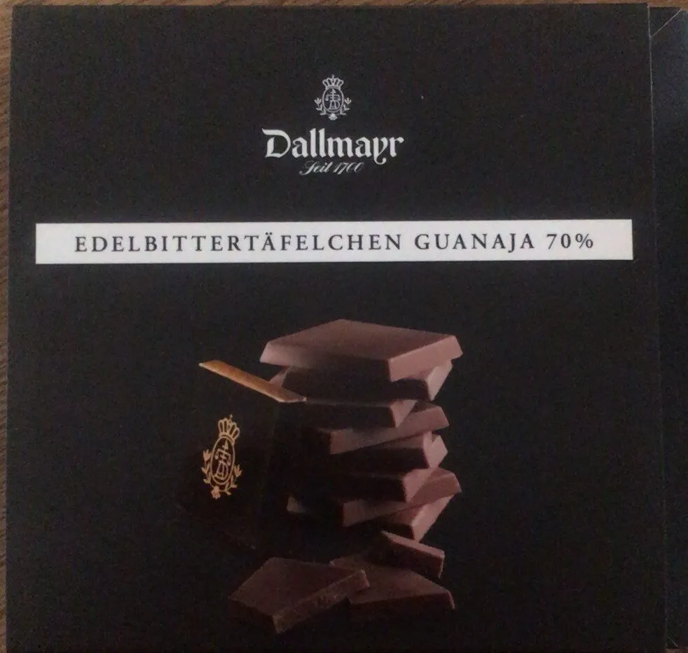 Edelbittertäfelchen Guanaja 70%