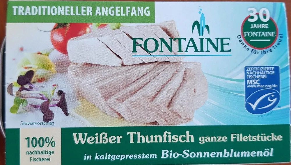 Weißer Thunfisch ganze Filetstücke