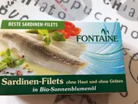Sardinen Filets in Sonnenblumenöl