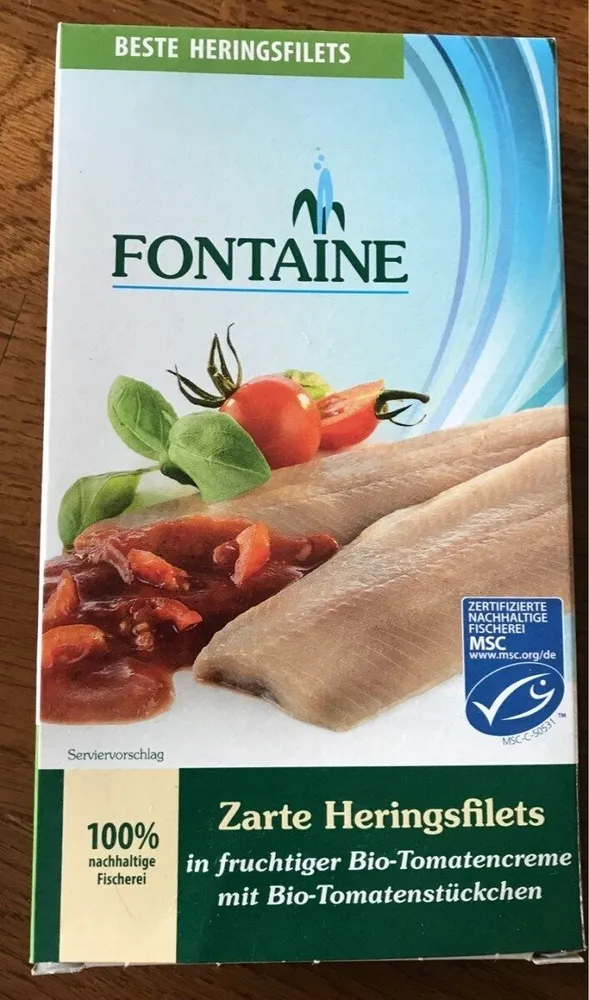 Fontaine, Hering In Tomatencreme