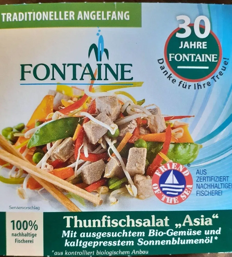 Salade de thon Asia