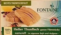 Heller Thunfisch ganze Filetstücke naturell