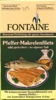 Fontaine Makreelfilet+pepers