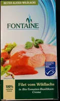 Filet vom Wildlachs in Bio-Tomaten-Basilikum-Creme