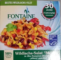 Wildlachs-Salat