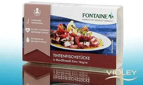 Tintenfischstücke