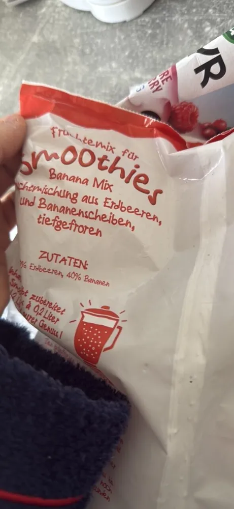 Fruchtmix für Smoothies Banana Mix