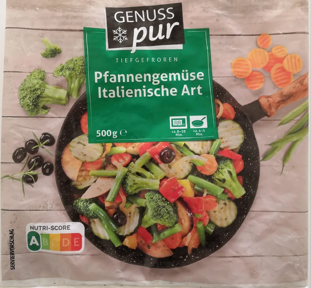 Pfannengemüse Italienische Art