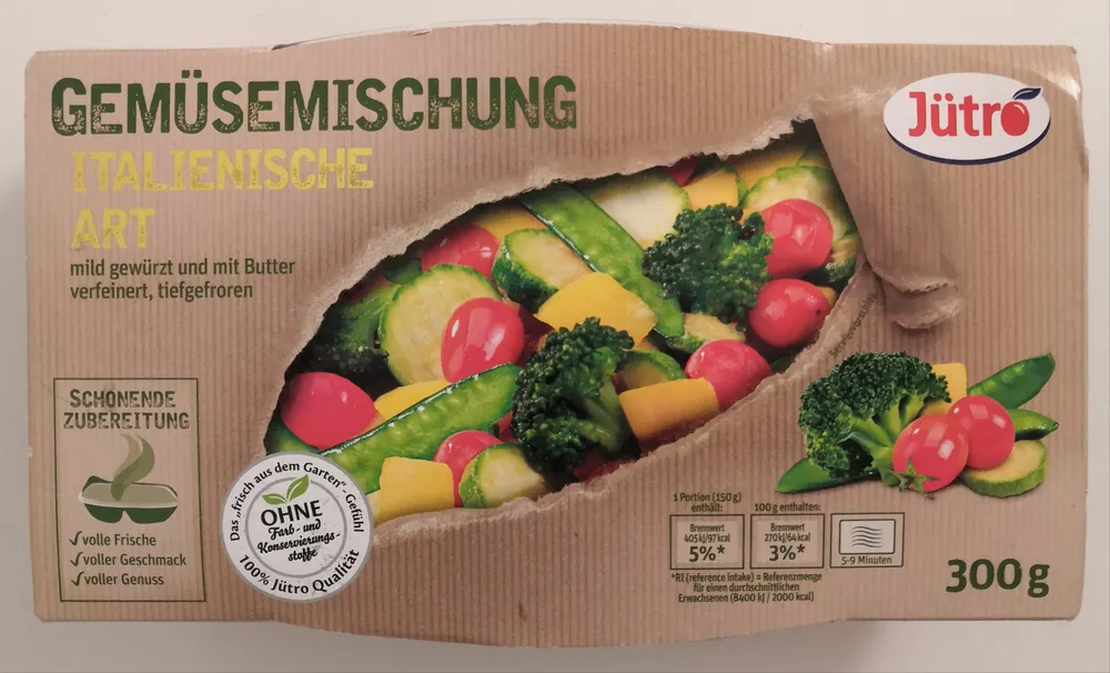 Gemüsemischung, italienische Art