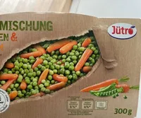 Gemüsemischung mit Erbsen & Möhren