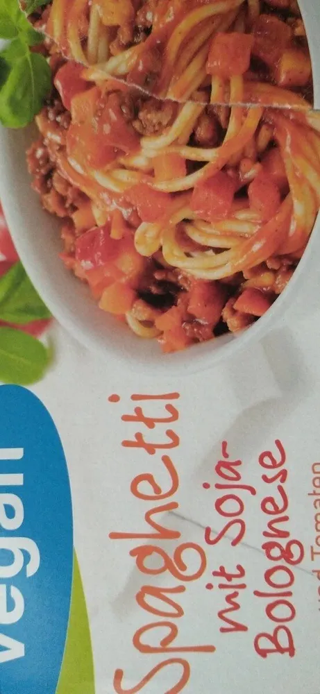 Spaghetti mit Sojabolognese