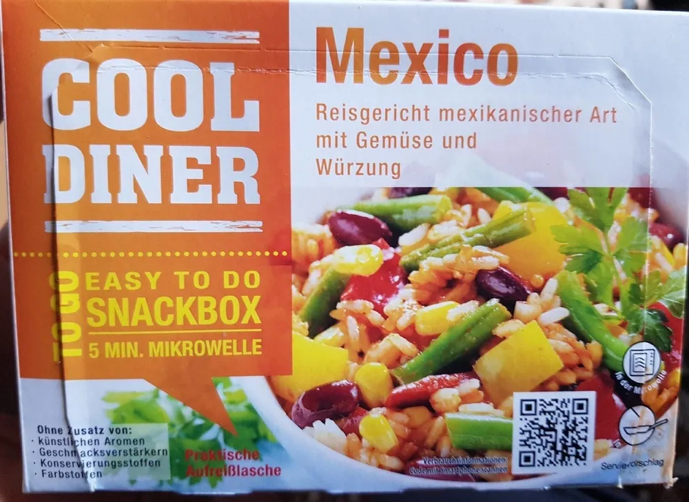 Reis Snack Mexico - Tiefgefroren