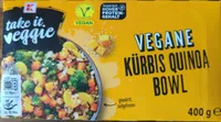 Vegane Kürbis Quinoa Bowl