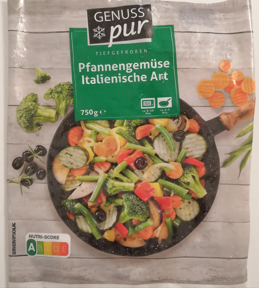 Pfannengemüse Italienische Art
