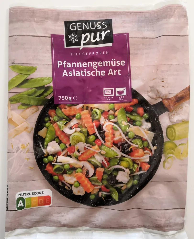 Pfannengemüse Asiatische Art