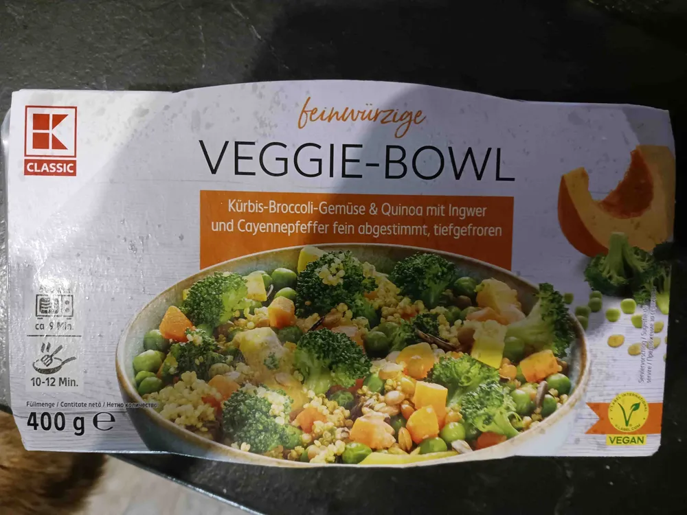 Veggie-Bowl Kürbis-Qinoua