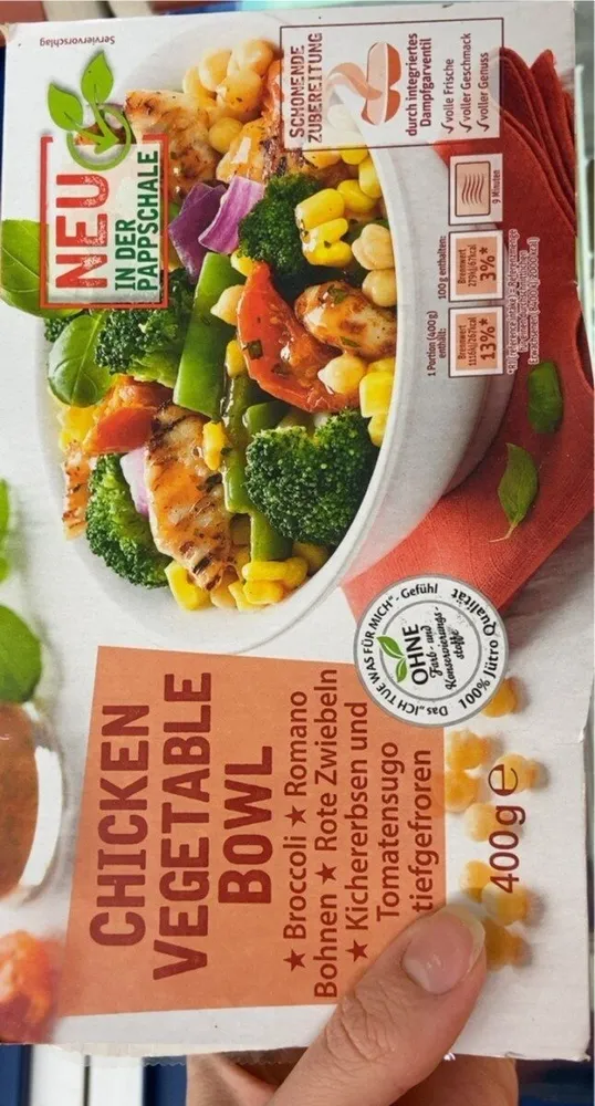 Chicken Vegetable Bowl