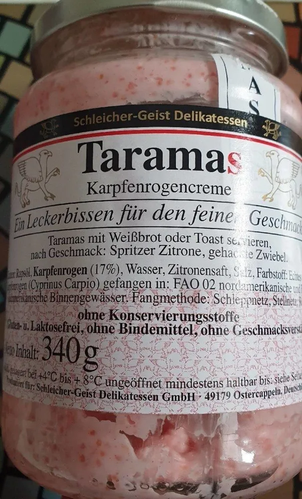 Taramas Karpfenrogencreme