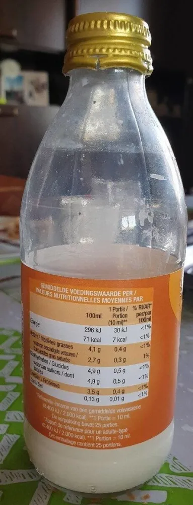 Lait pour café