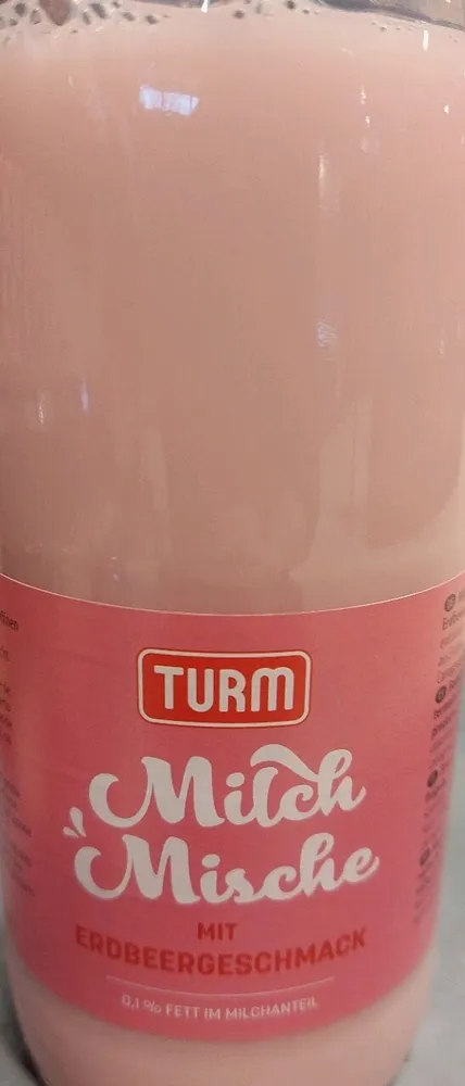 Milchmische Erdbeer