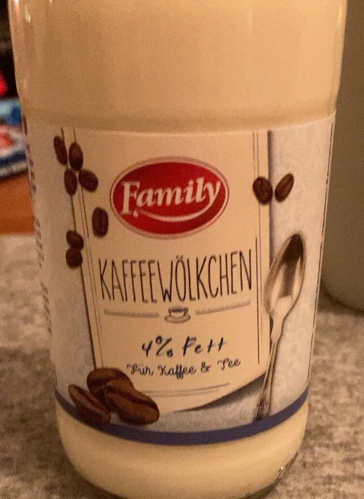Kaffeewölkchen