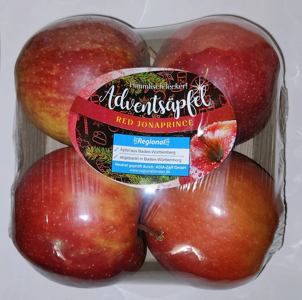 Rote Adventsäpfel