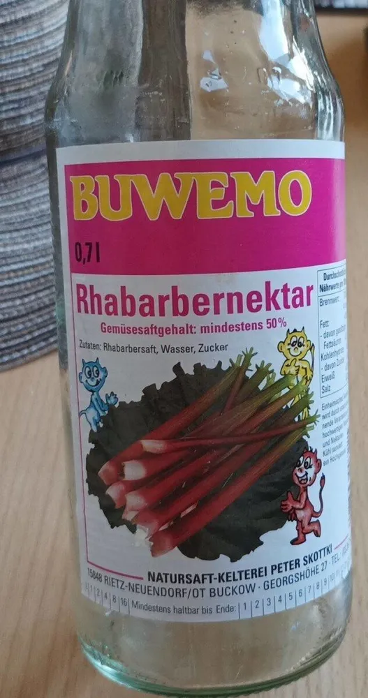 Rhabarbernektar