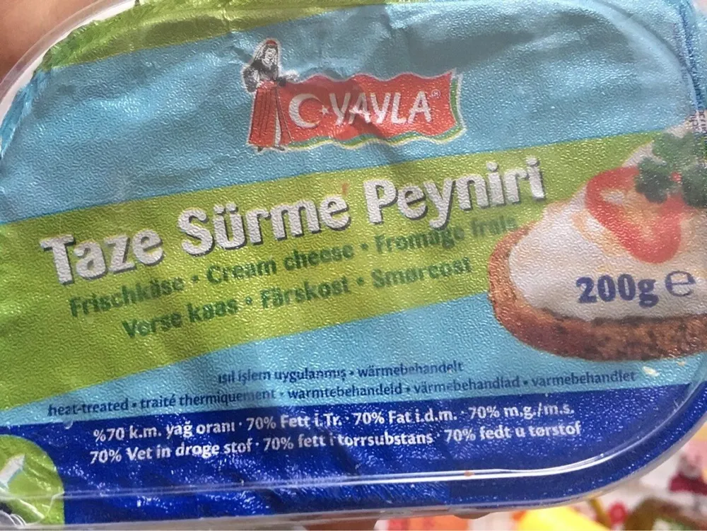 Taze surme peyniri