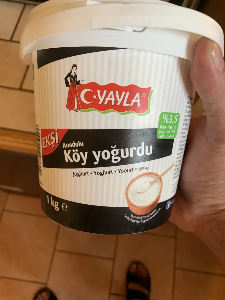 Joghurt Mit Sahne 3,5% Fett Yayla Türk GMBH