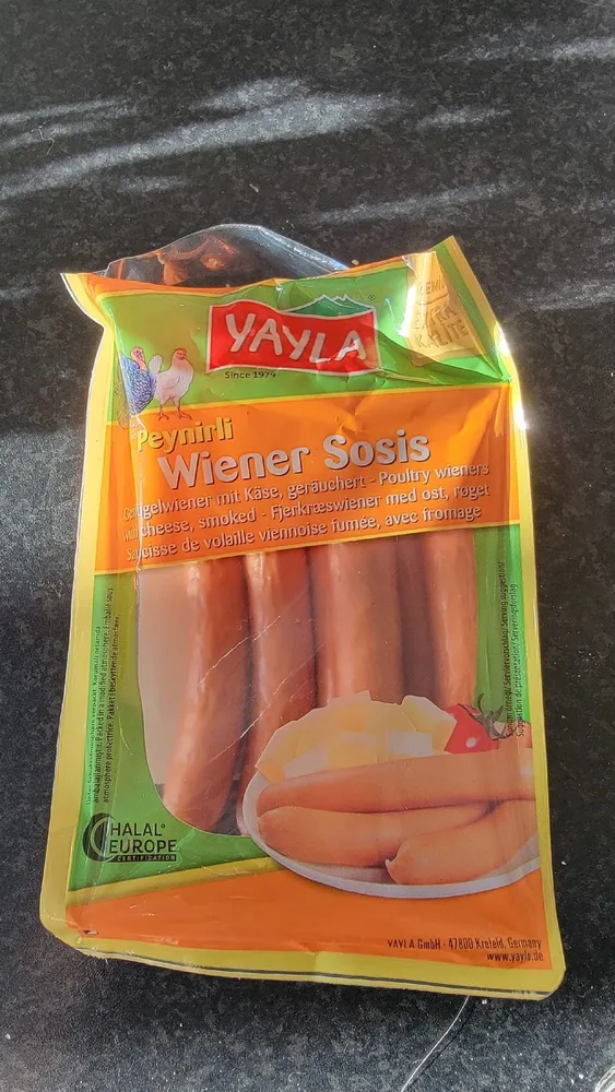 yayla peynirli sosis