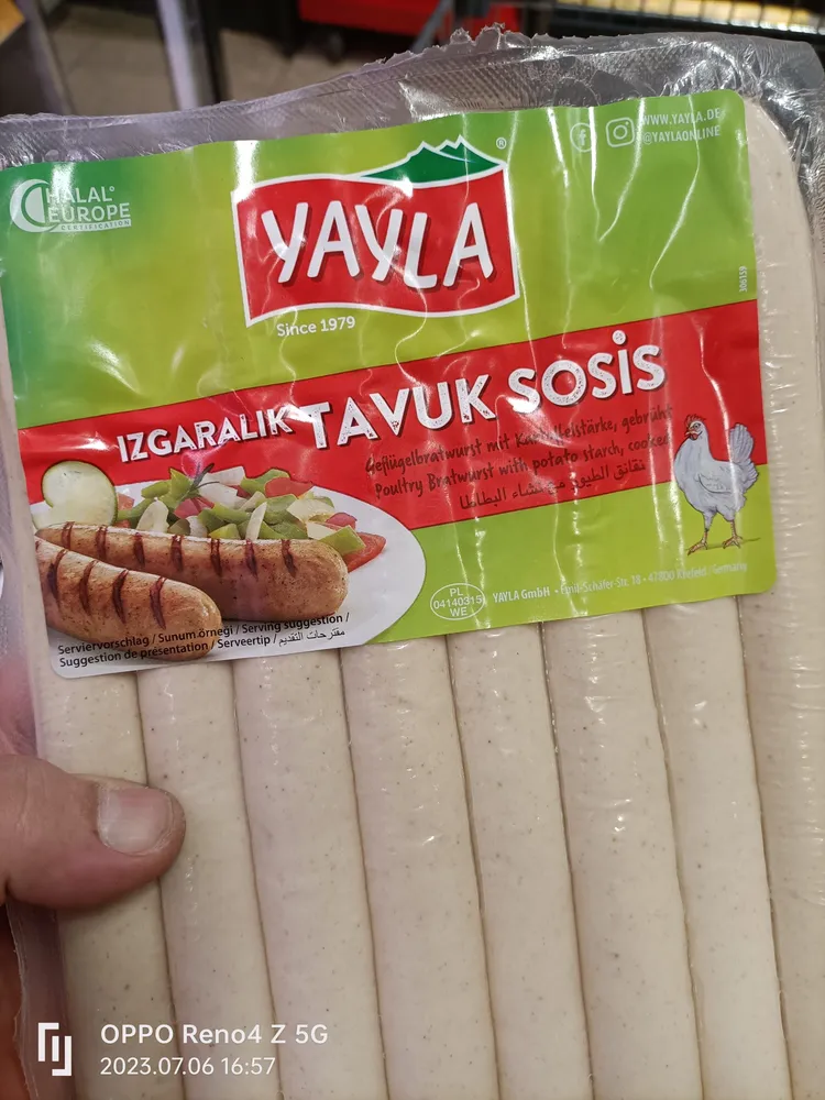 IZGARALIK TAVUK SOSİS