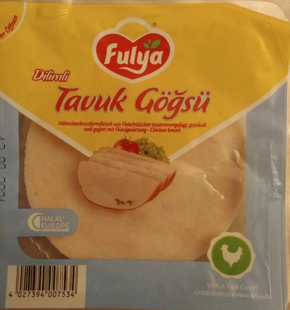 Fulya Dilimli Tavuk Göğsü